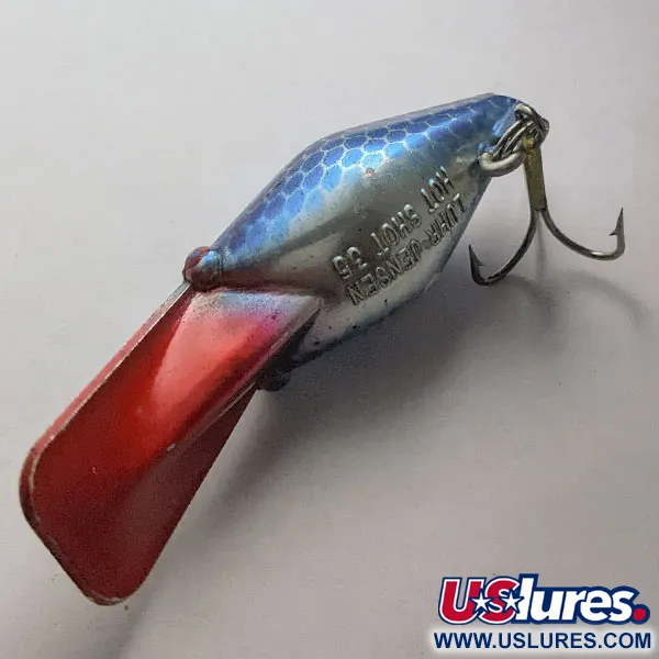  Luhr Jensen Hot Shot 35 No Rattle, Silver Blue Pirate, 7 г, воблер #20762