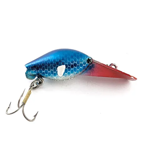 Luhr Jensen Hot Shot 35 No Rattle, Silver Blue Pirate, 7 г, воблер #20762