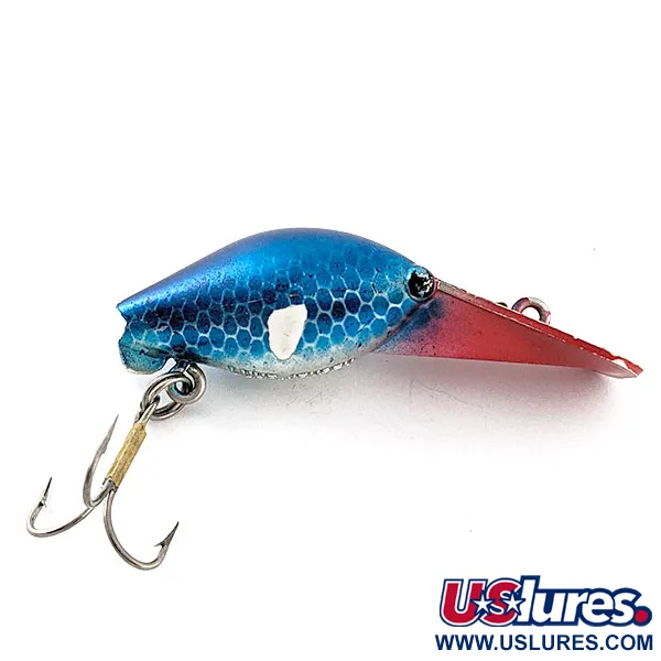  Luhr Jensen Hot Shot 35 No Rattle, Silver Blue Pirate, 7 г, воблер #20762