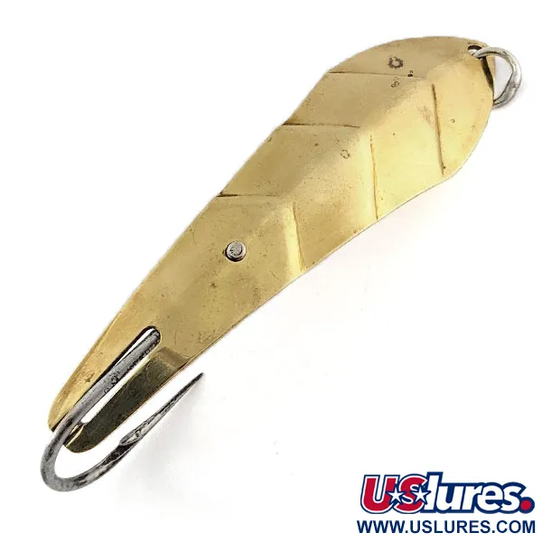 Luhr Jensen Les Davis Witch Doctor 5 (1960-х років), золото, 25 г, блесна коливалка (колебалка) #20774