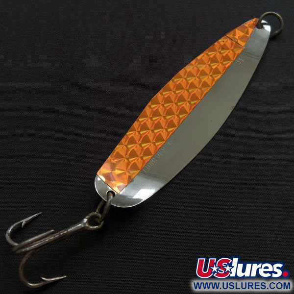 Luhr Jensen Luhr-Jensen Coyote Salmon , нікель/помаранчевий, 6 г, блесна коливалка (колебалка) #20775