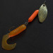 Yakima Bait Worden’s Original Rooster Tail, латунь/помаранчевий, 8 г, блешня оберталка (вертушка) #20783