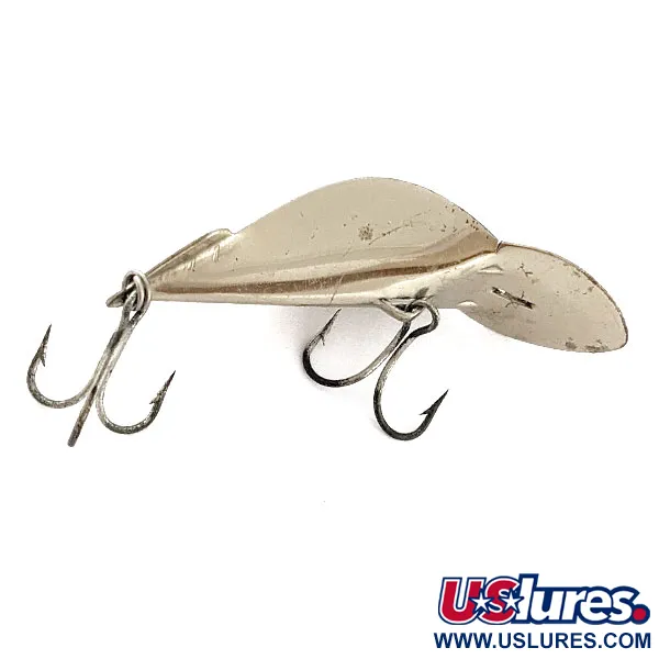 Buck Perry spoonplug, нікель, 10 г, блесна коливалка (колебалка) #20800