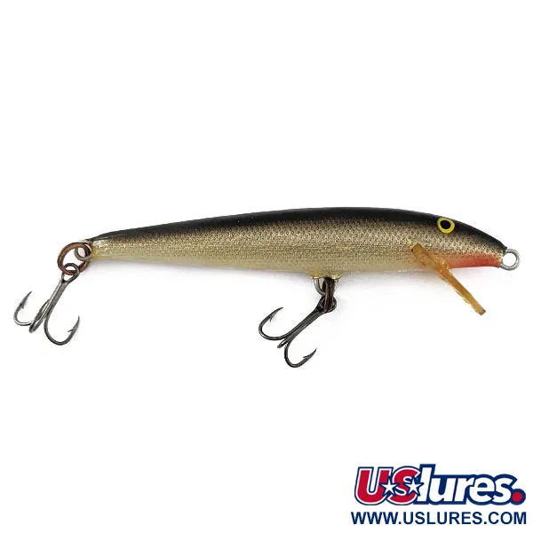  Rapala Original Floater F9, G (Gold), 4 г, воблер #20813