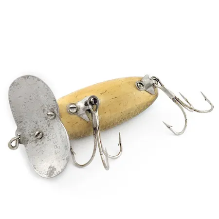 Fred Arbogast Jitterbug Early Bug Eye​  раритетна приманка 1960-x років, 14 г, воблер #20815