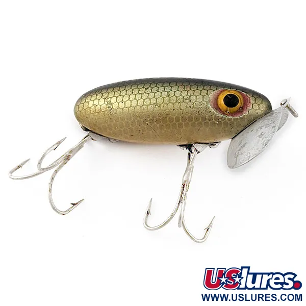 Fred Arbogast Jitterbug Early Bug Eye​  раритетна приманка 1960-x років