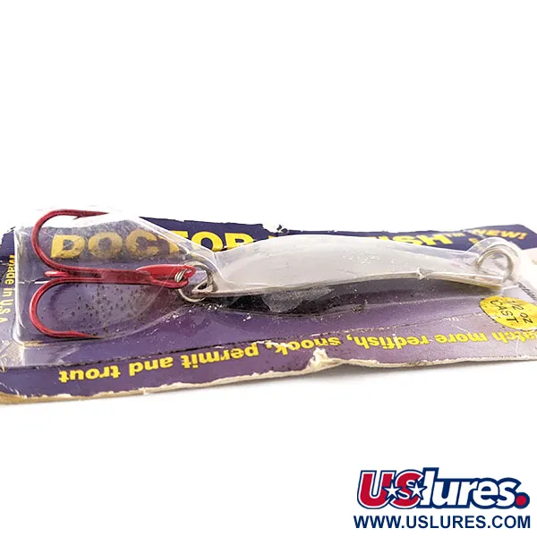 Prescott Spinner Little Doctor 270 Redfish, нікель/червоний, 14 г, блесна коливалка (колебалка) #20851