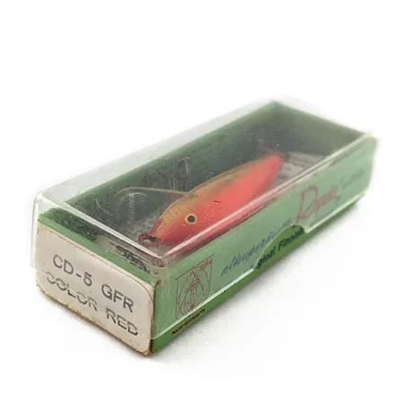 Rapala Countdown CD5 (1960-х років), GFR Color Red, 5 г, воблер #20869