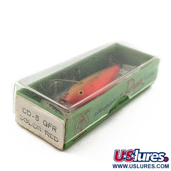  Rapala Countdown CD5 (1960-х років), GFR Color Red, 5 г, воблер #20869