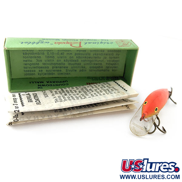  Rapala Countdown CD5 (1960-х років), GFR Color Red, 5 г, воблер #20869