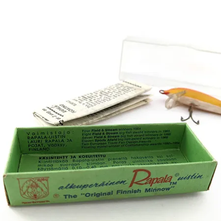 Rapala Countdown CD5 (1960-х років), GFR Color Red, 5 г, воблер #20869