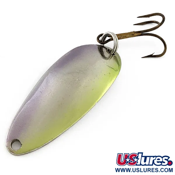 Seneca Little Cleo (Hula Girl), нікель/зелений, 10 г, блесна коливалка (колебалка) #20874