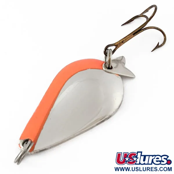 Acme K.O. Wobbler, нікель/помаранчевий, 14 г, блесна коливалка (колебалка) #20876
