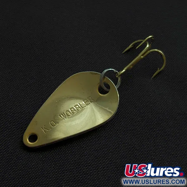 Acme K.O. Wobbler, чорний/білий/золото, 3,5 г, блесна коливалка (колебалка) #20877