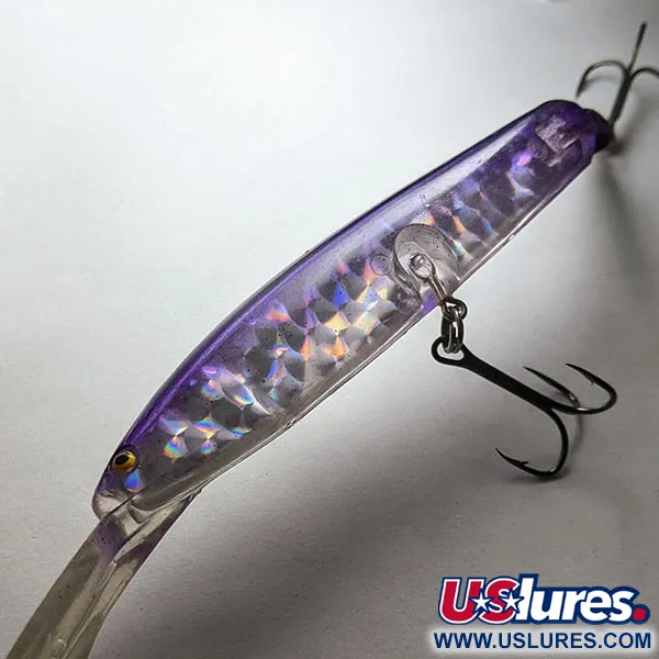  Bill Norman Deep 2JD, Clear/Purple, 14 г, воблер #20882