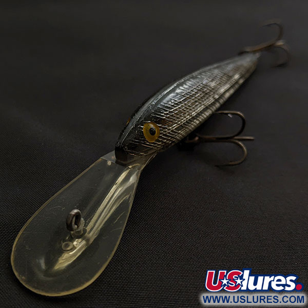  Bill Norman Deep Shiner Minnow , Silver, 9 г, воблер #20883