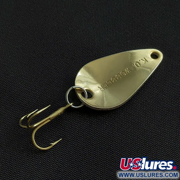 Acme K.O. Wobbler, білий/чорний/золото, 3,5 г, блесна коливалка (колебалка) #20885