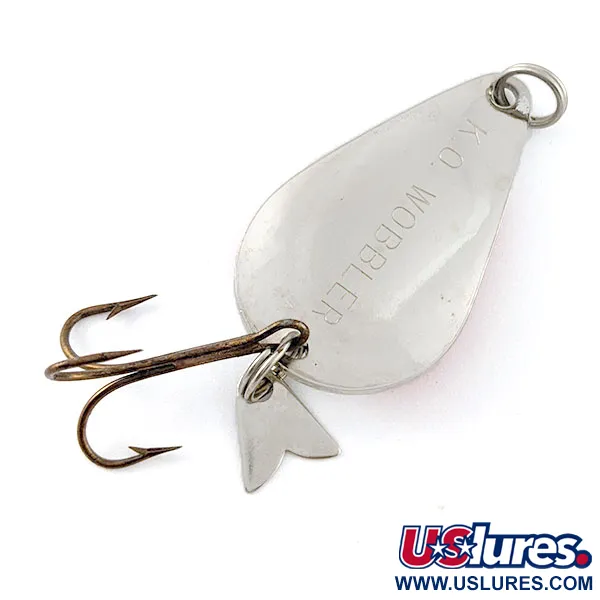 Acme K.O. Wobbler, червоний/білий/нікель, 14 г #20887