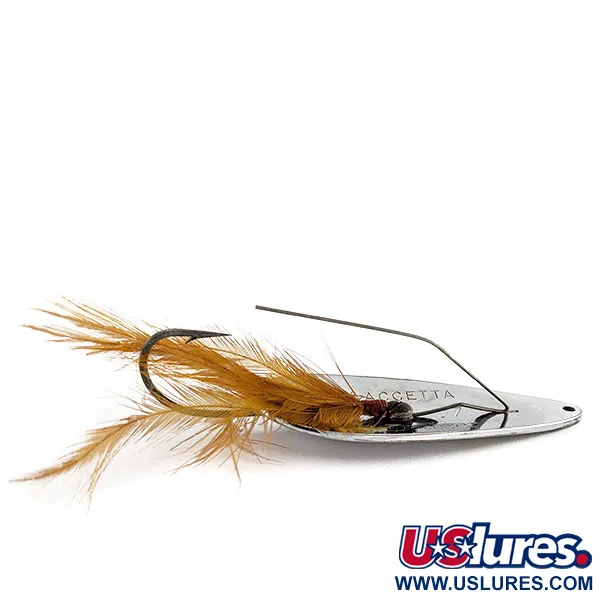  Tony Accetta Weed Doger, нікель, 21 г, блесна коливалка (колебалка) #20888