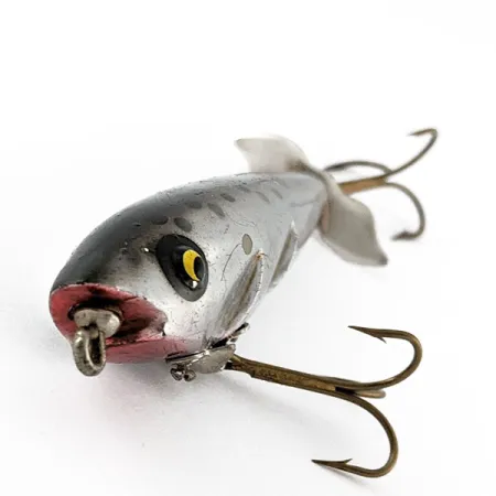 Luhr Jensen Rhoden Baby  Johnny Rattler Rattalur, хром/чорний, 7 г, воблер #20889