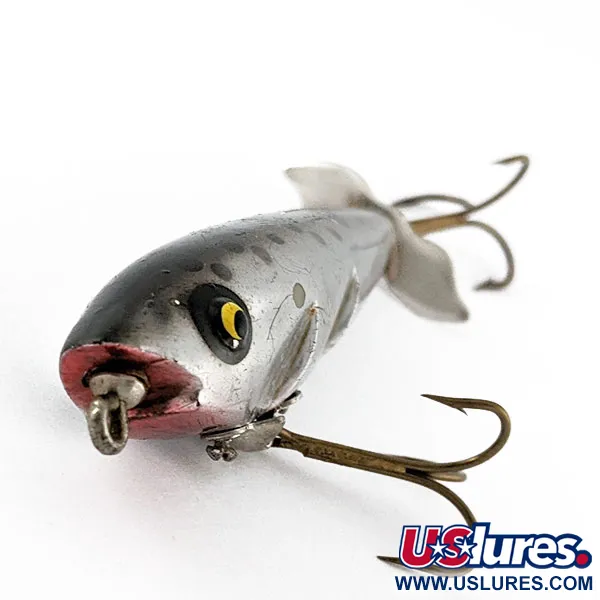 Luhr Jensen Rhoden Baby  Johnny Rattler Rattalur, хром/чорний, 7 г, воблер #20889