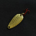 Acme Wonderlure, карбоване золото/червоний тройник, 1 г, блесна коливалка (колебалка) #20902