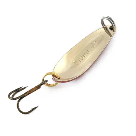 Acme Fiord Spoon Jr, червоний/білий/золото, 3,4 г, блесна коливалка (колебалка) #20910