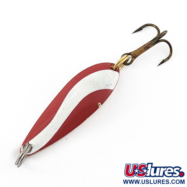Acme Fiord Spoon Jr, червоний/білий/золото, 3,4 г, блесна коливалка (колебалка) #20910