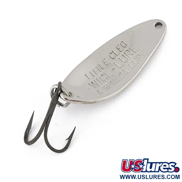  Seneca Little Cleo, нікель, 7 г, блесна коливалка (колебалка) #20914