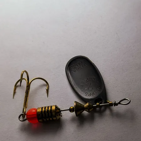 Mepps Black Fury 2, чорний/зелений, 4,5 г, блешня оберталка (вертушка) #20987