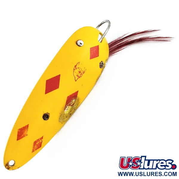 Eppinger Dardevle Feathered Weedless, Five of Diamonds, 28 г, блесна коливалка (колебалка) #20991