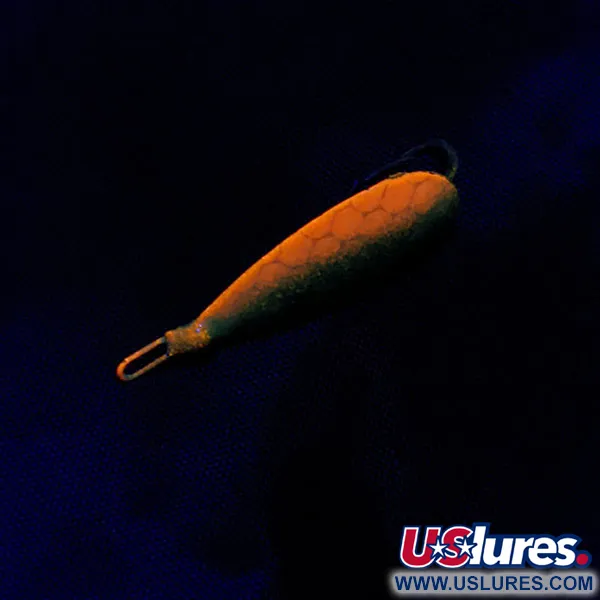  Johnson Silver Minnow, нікель/оранжевий/зелений, 1,5 г, блесна коливалка (колебалка) #21014