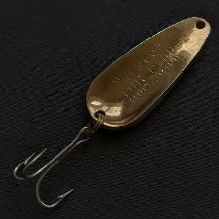 Nebco Tor -P-Do 2, чорний/жовтий/мідь, 14 г, блесна коливалка (колебалка) #21020