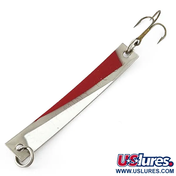 Yakima Bait Skiny-miny, нікель/червоний/білий, 5 г, блесна коливалка (колебалка) #21031