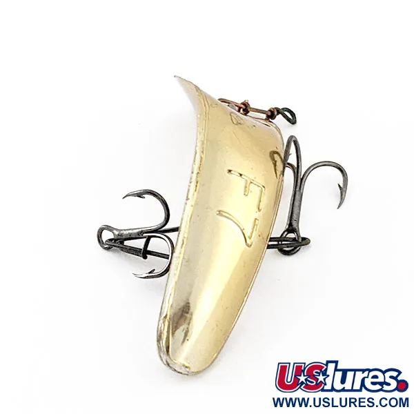 Yakima Bait Worden Flatfish F7, золото, 4 г, воблер #21121