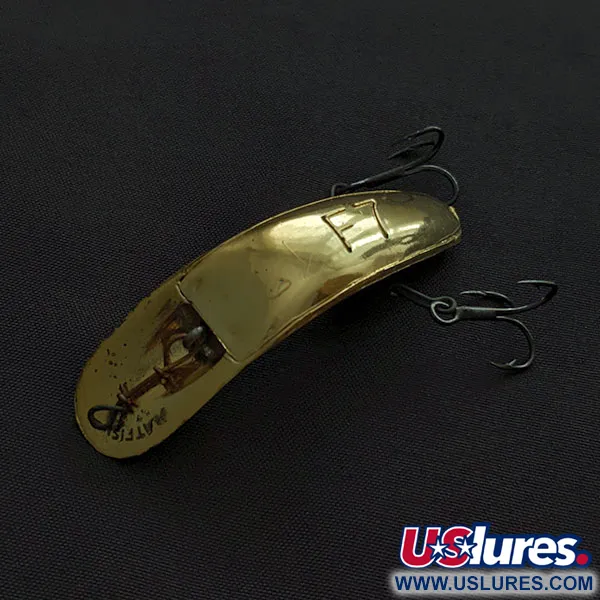 Yakima Bait Worden Flatfish F7, золото, 4 г, воблер #21121