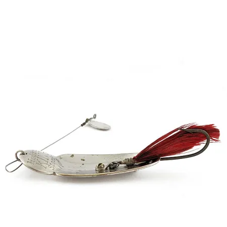 Heddon King Stanley, нікель/червоний, 21 г, блесна коливалка (колебалка) #21122