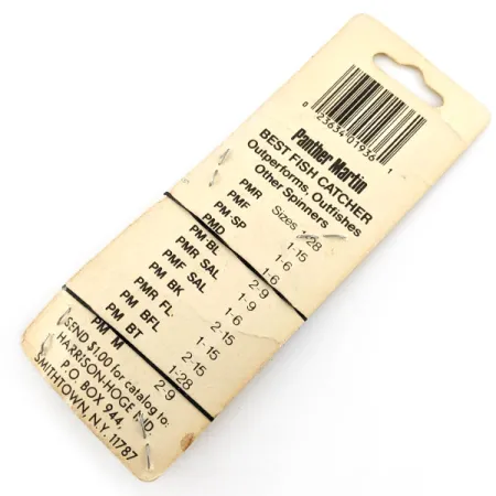 Panther Martin 4, pearl, 4 г, блешня оберталка (вертушка) #21159