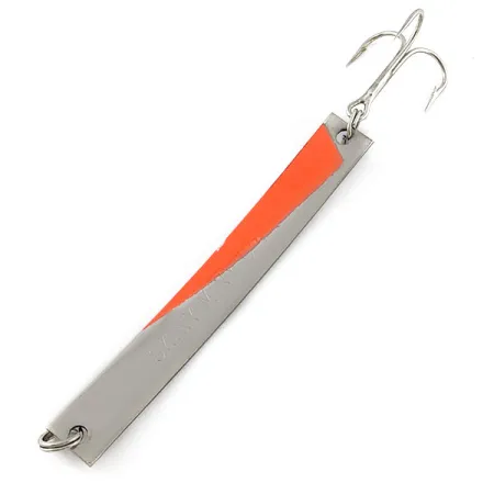 Yakima Bait Skiny-miny UV, нікель/помаранчевий UV, 7 г, блесна коливалка (колебалка) #21164