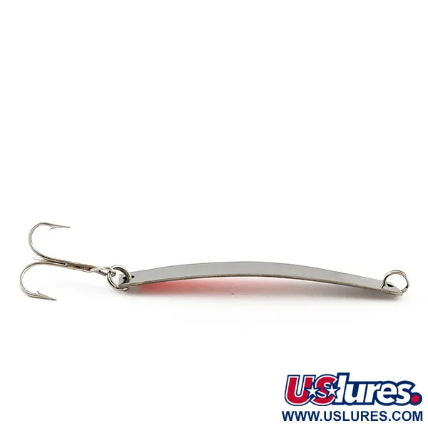 Yakima Bait Skiny-miny UV, нікель/помаранчевий UV, 7 г, блесна коливалка (колебалка) #21164