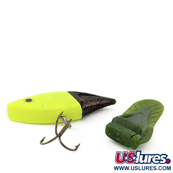  Berkley PowerBait Power Rattle, шартрез/червоний/зелений, 14 г, воблер #21170