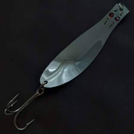 Herter's GLH Spoon (Japan), нікель/червоні очі, 28 г, блесна коливалка (колебалка) #21173