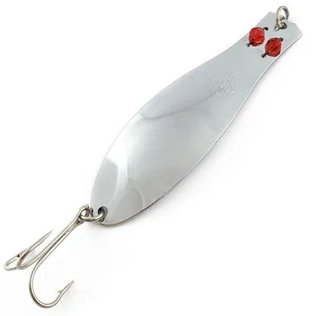 Herter's GLH Spoon (Japan), нікель/червоні очі, 28 г, блесна коливалка (колебалка) #21173