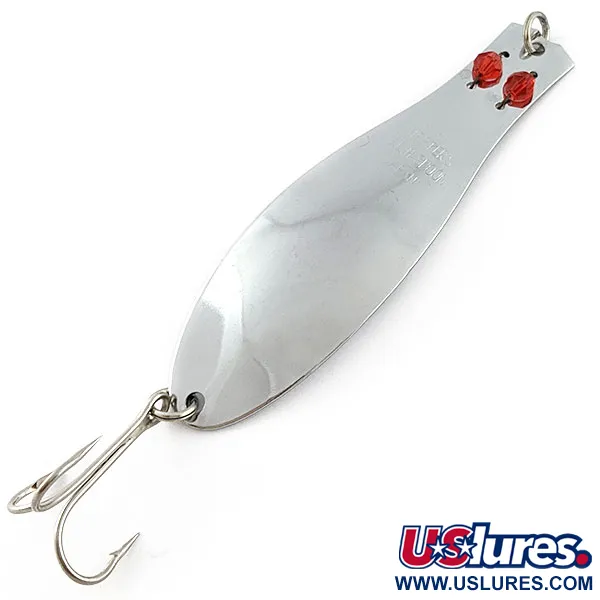Herter's GLH Spoon (Japan), нікель/червоні очі, 28 г, блесна коливалка (колебалка) #21173