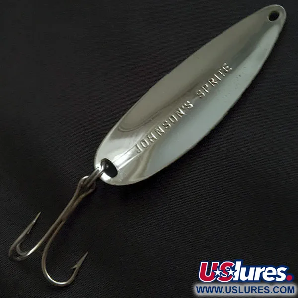  Johnson Sprite, żółty/nikiel, 17 г, блесна коливалка (колебалка) #21185