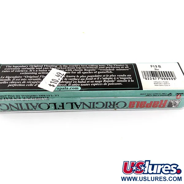  Rapala Original Floater F13, B (Blue), 7 г, воблер #21192