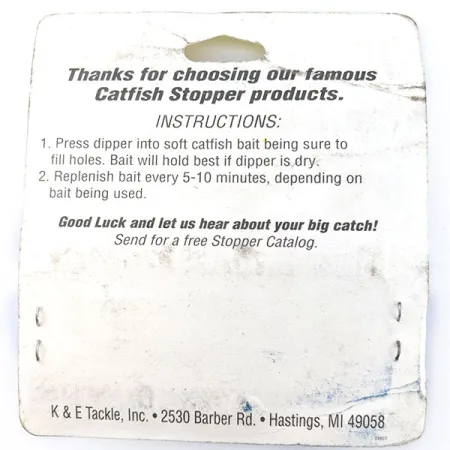 Catfish Теам Stopper Catfish Stopper Lures Bait Dipper, yellow, до рибалки #21202