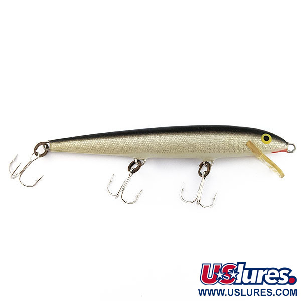  Rapala Original Floater F11, S (Silver), 6 г, воблер #21204