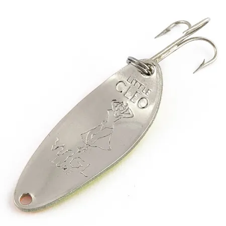 Seneca Little Cleo (Hula Girl), нікель/жовтий/помаранчевий, 10 г, блесна коливалка (колебалка) #21214