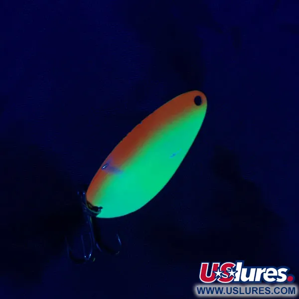 Seneca Little Cleo (Hula Girl), нікель/жовтий/помаранчевий, 10 г, блесна коливалка (колебалка) #21214